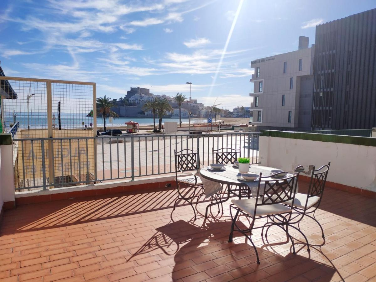 Ferienwohnung Duplex Vista Mar Peniscola Playa Orangecosta Exterior foto